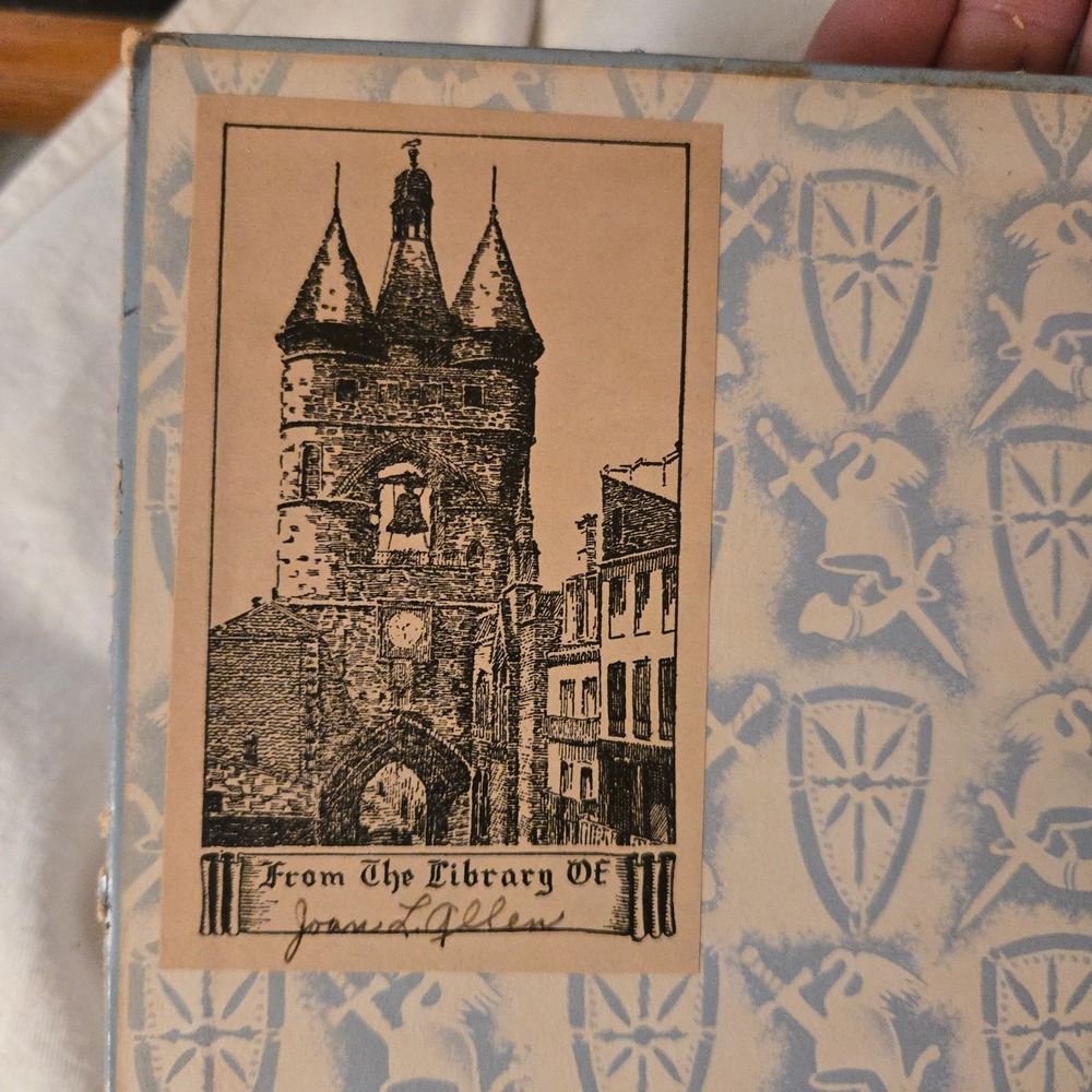 VTG Wagner Opera Book 1938 Grosset & Dunlap Lohengrin Blue Illustrated USA GUC - Picture 7 of 14